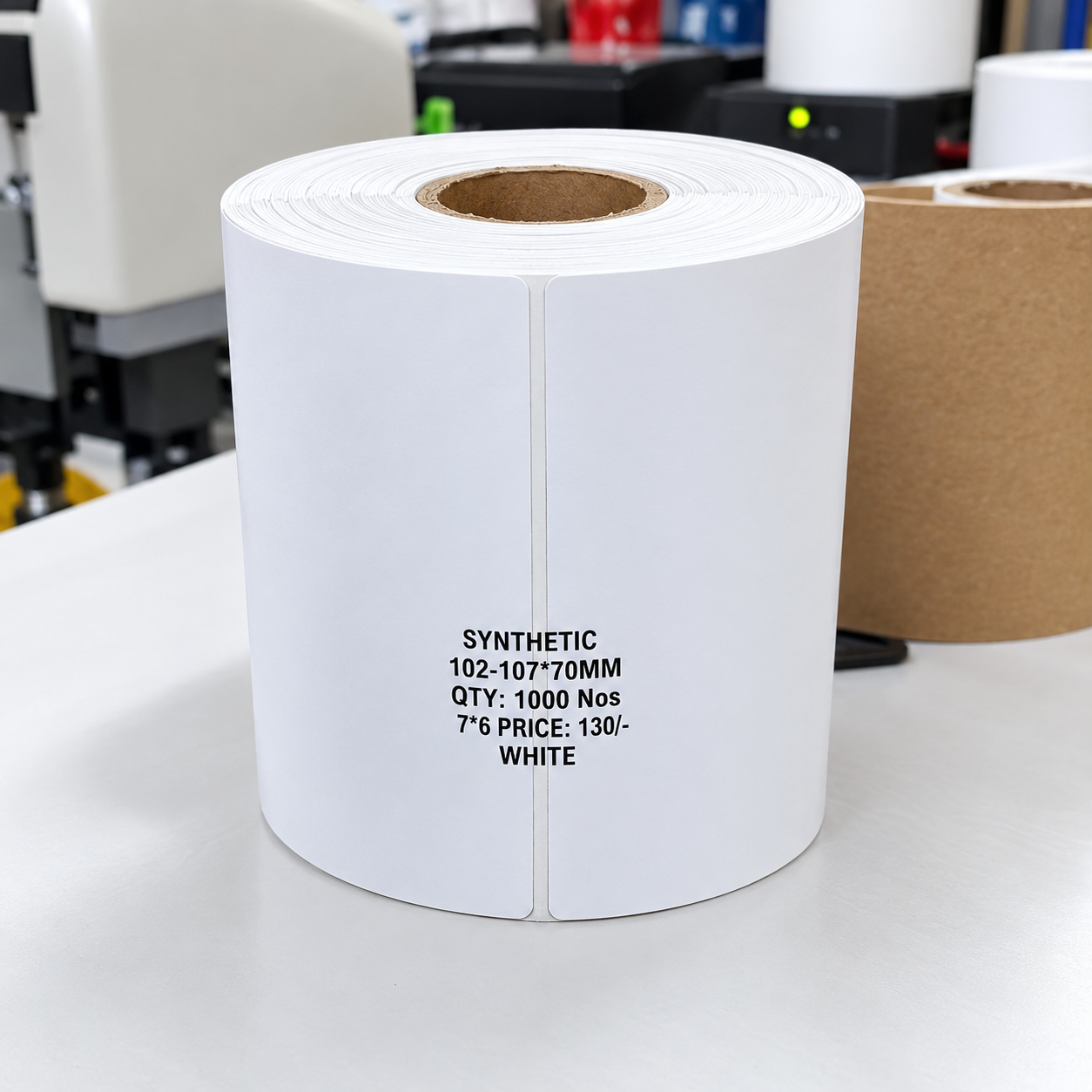 Synthetic Label Roll